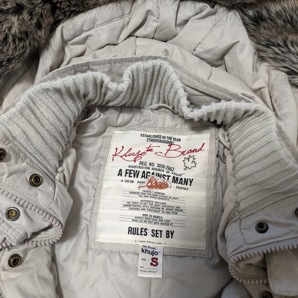 Khujo Thyra Parka Winter Jacket with Faux Fur - Picture 8 of 15